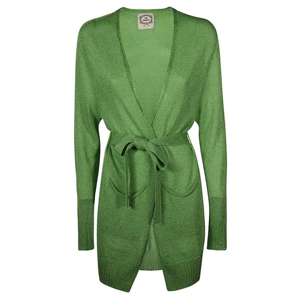 NWT Pink Memories 11035 LUREX HELEN Cardigan - Green Size 44